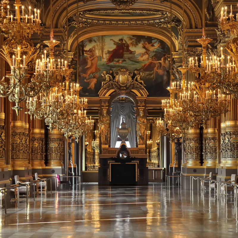 Palais Garnier and Opera House